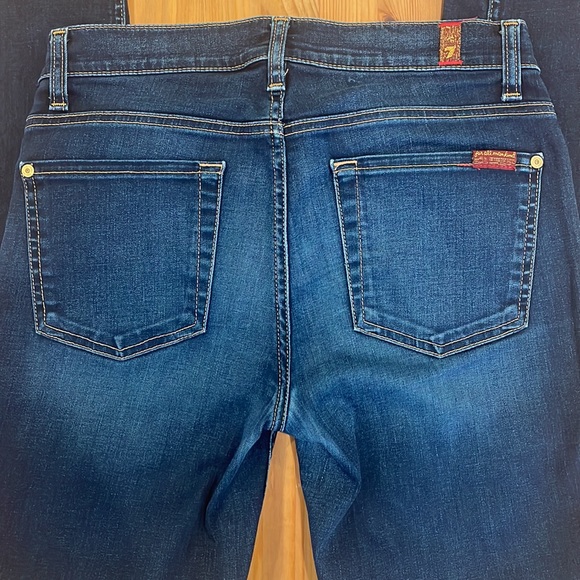 7 For All Mankind The Mid Rise Skinny - Picture 5 of 8